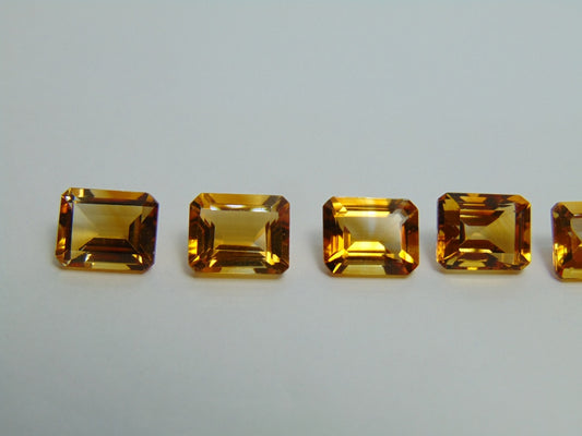 15.35ct Citrine Calibrated 10x8mm