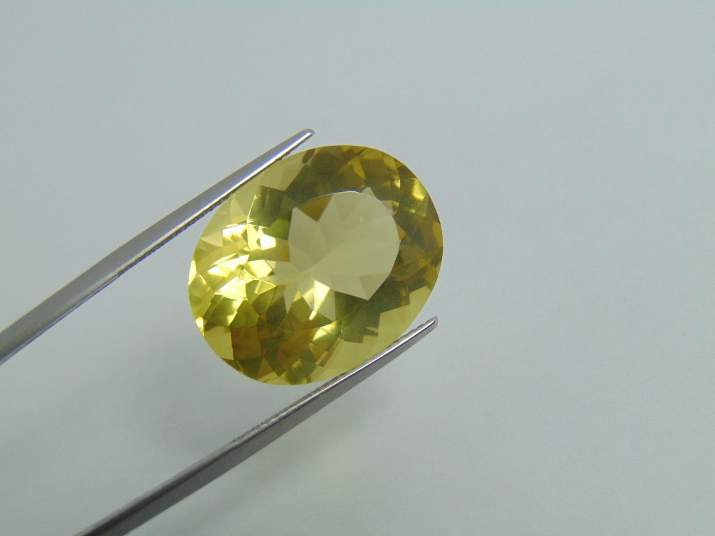 21.90cts Quartz (Green Gold)
