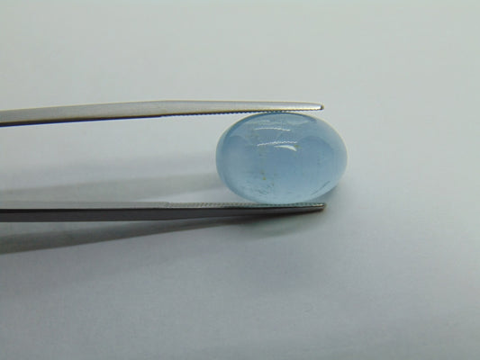 9.60ct Aquamarine Cabochon 15x10mm