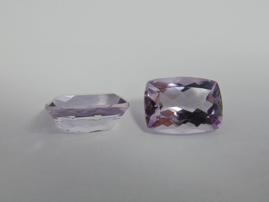 22.50cts Amethyst (Pair)