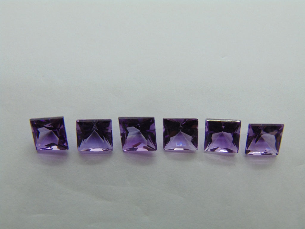 6.47ct Amethyst Calibrated 6mm