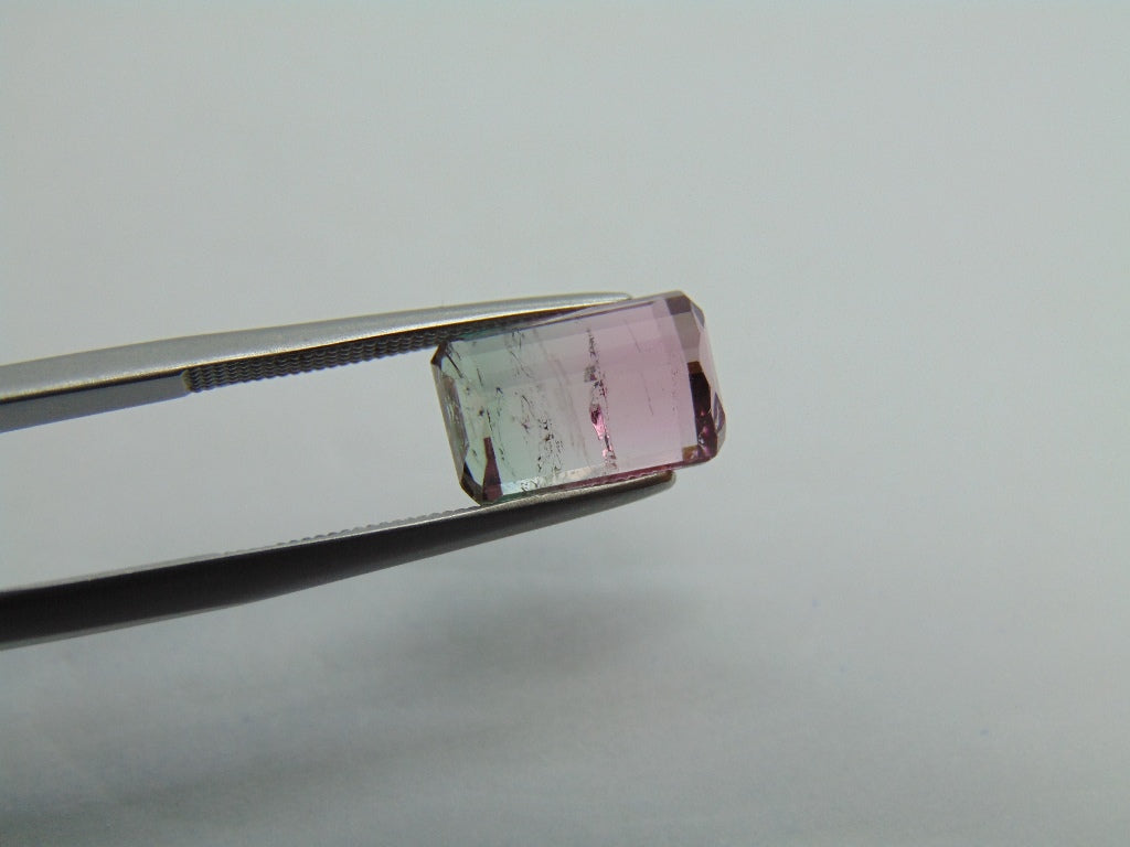 4ct Tourmaline Bicolor 11x7mm