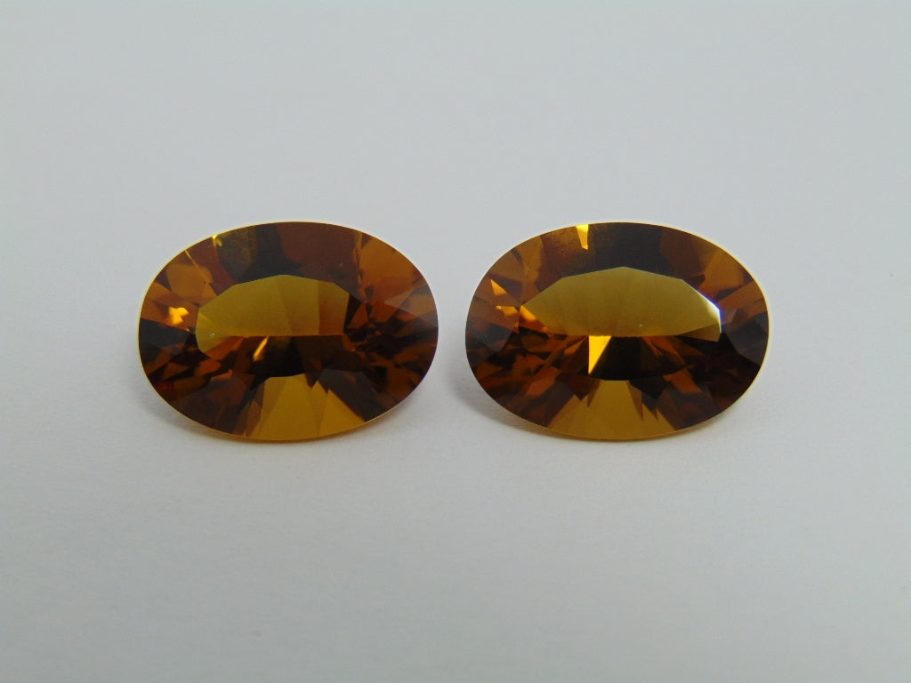 20.15cts Citrine (Pair)