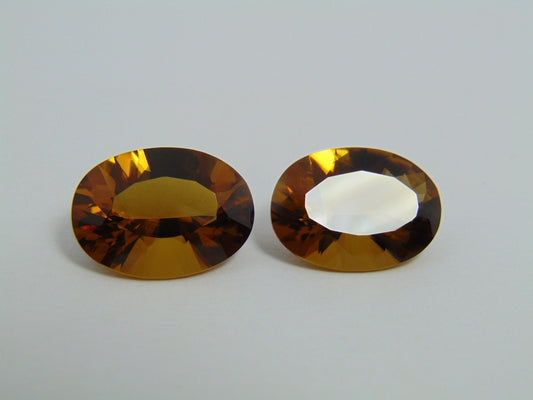 20.15cts Citrine (Pair)