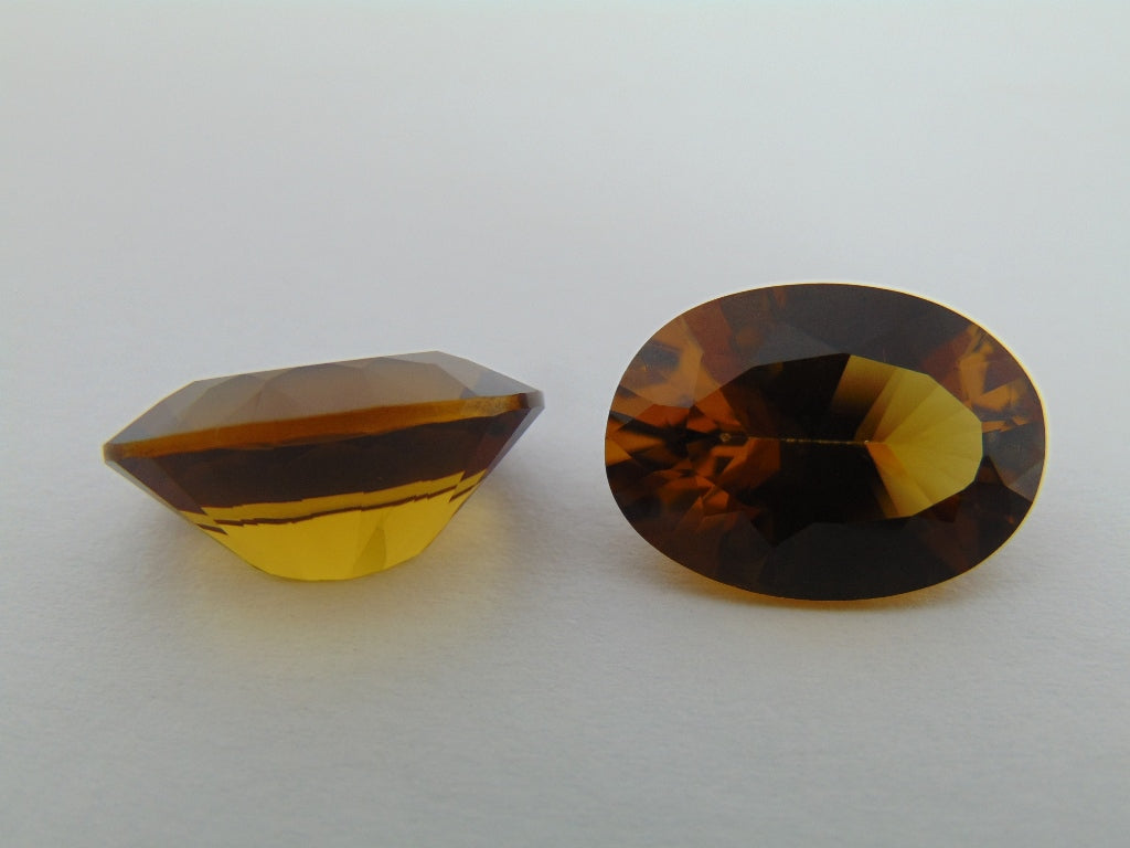 20.15cts Citrine (Pair)