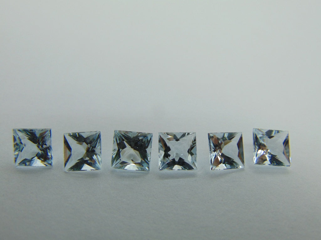 5.80ct Aquamarine Calibrated 6mm