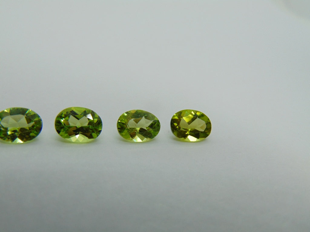 5.10ct Peridot Calibrated 6x8mm