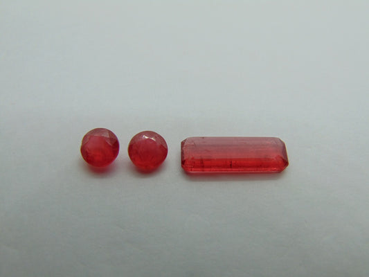 6.35ct Rhodonite 6mm 17x6mm