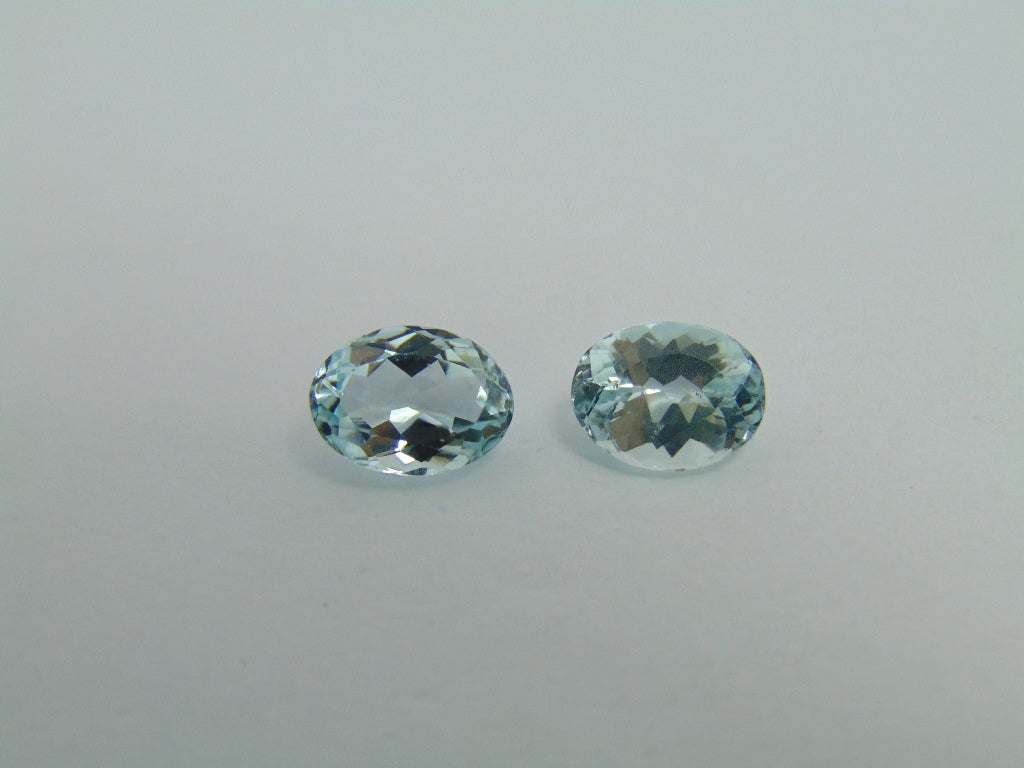 3.70ct Aquamarine Calibrated 9.5x7mm