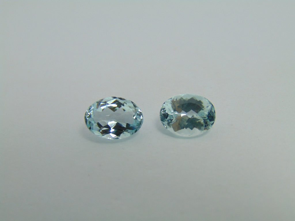3.70ct Aquamarine Calibrated 9.5x7mm