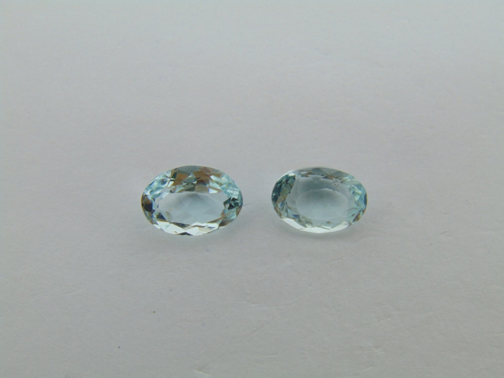 3.70ct Aquamarine Calibrated 9.5x7mm