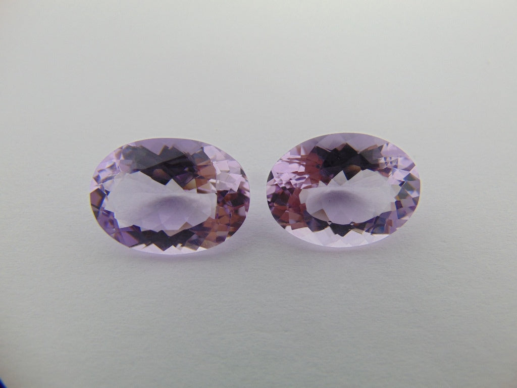 22cts Amethyst (Pair)
