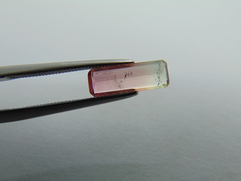1.02ct Tourmaline Bicolor 12x4mm