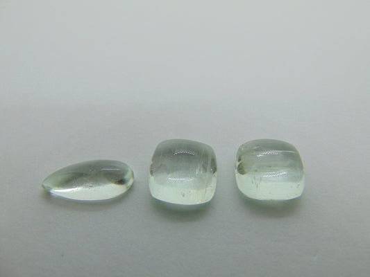 14.80ct Beryl Cabochon 15x7mm 11mm