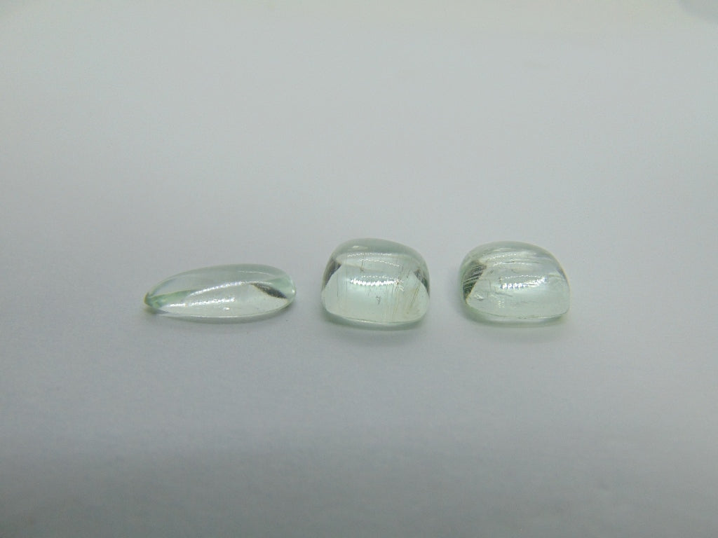 14.80ct Beryl Cabochon 15x7mm 11mm
