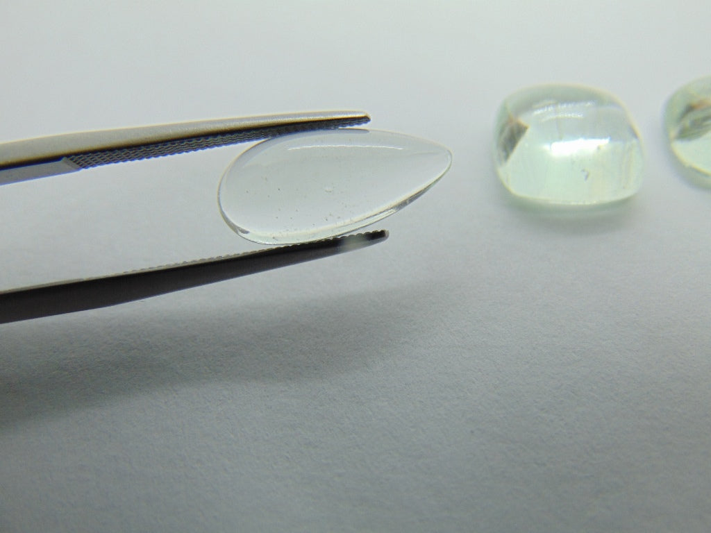 14.80ct Beryl Cabochon 15x7mm 11mm