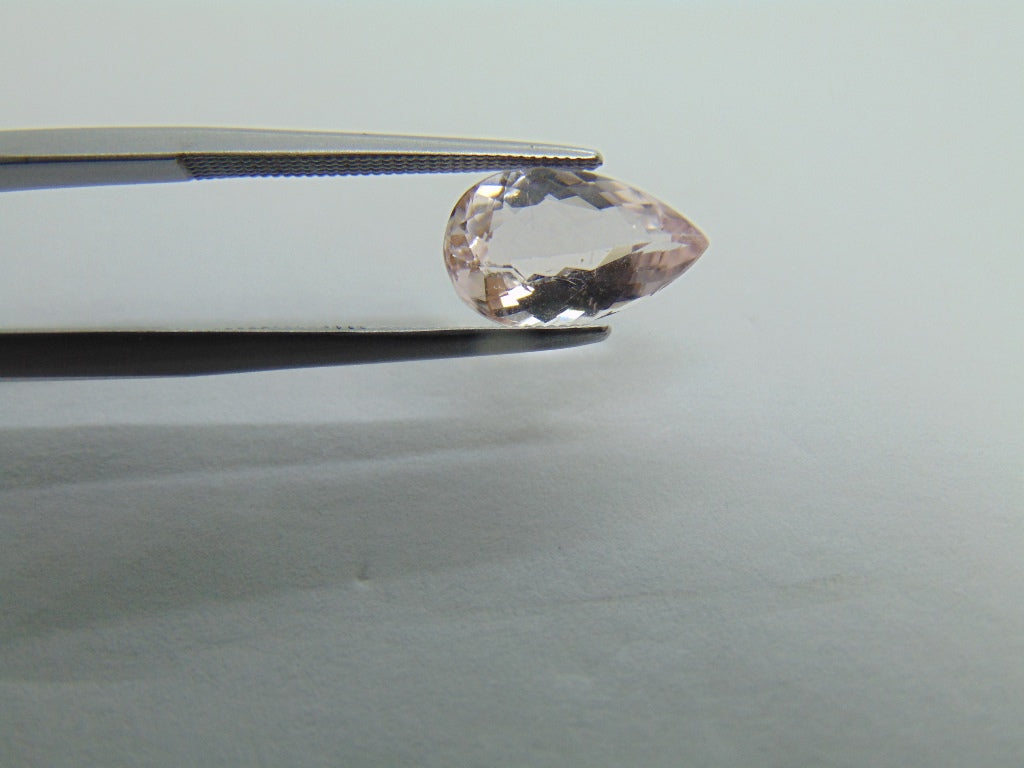 2.05ct Morganite 12x7mm