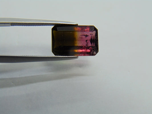 5.25ct Tourmaline Bicolor 13x8mm