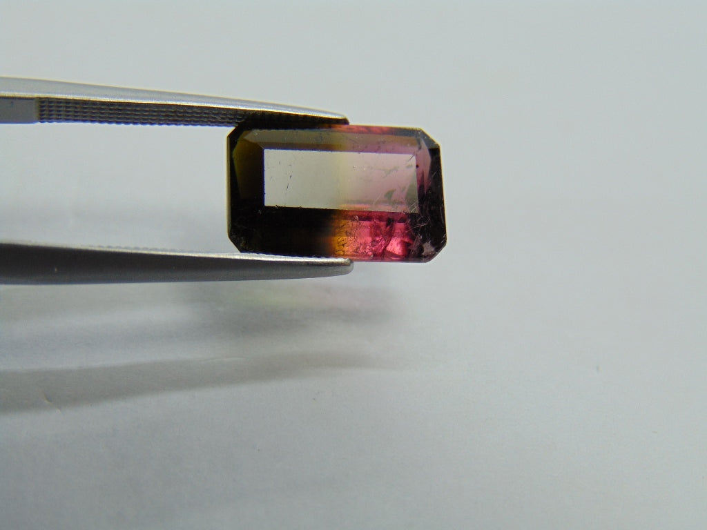 5.25ct Tourmaline Bicolor 13x8mm
