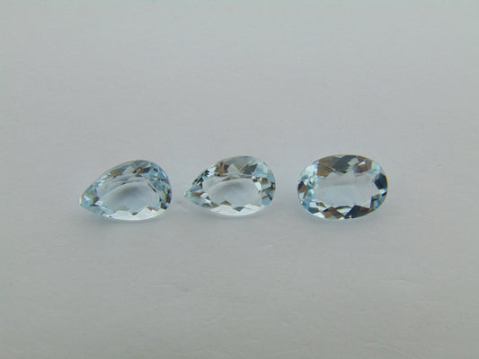 4.10cts Aquamarine (Set)