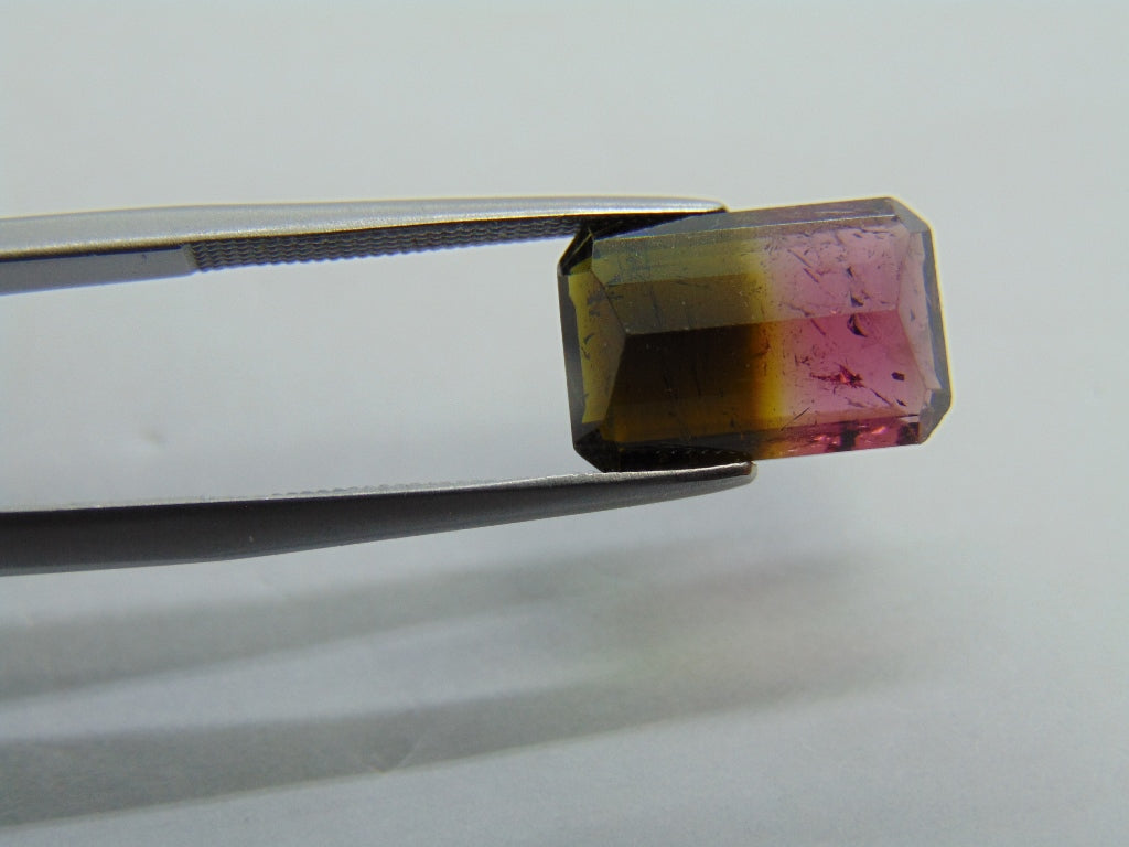 5.25ct Tourmaline Bicolor 13x8mm