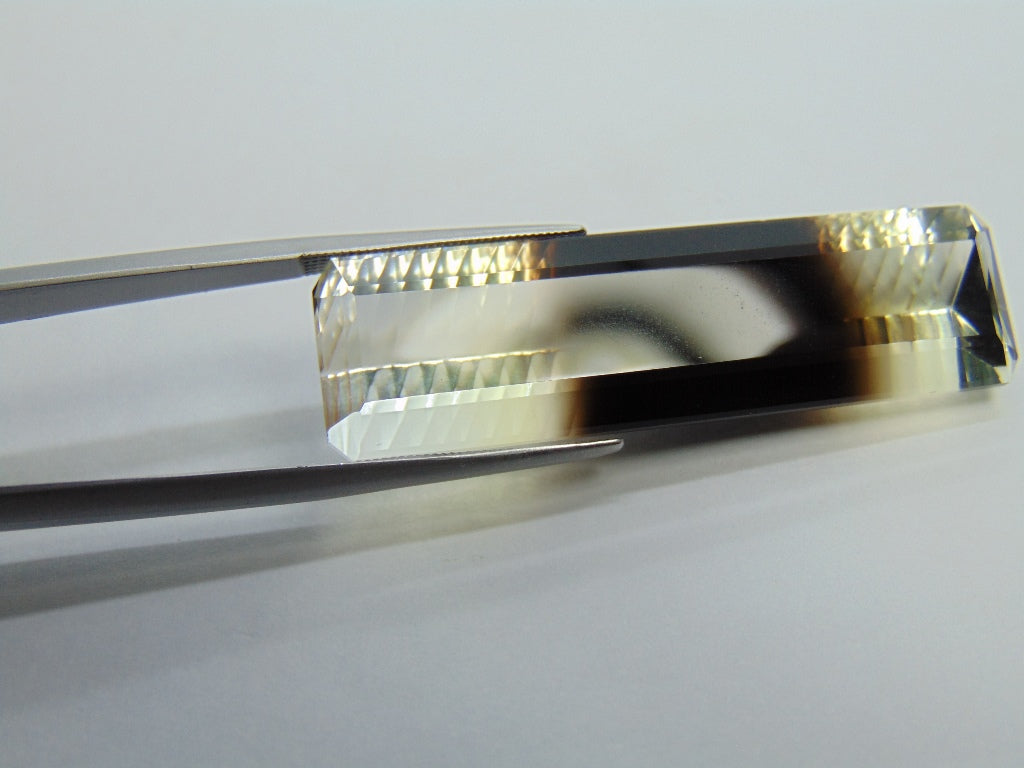 45.79ct Quartz Bicolor 45x13mm