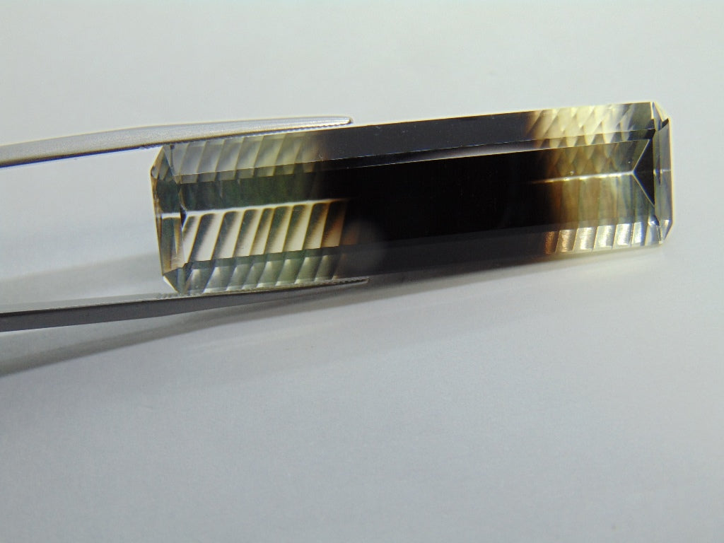 45.79ct Quartz Bicolor 45x13mm