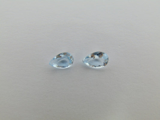 1.75ct Aquamarine Calibrated 8x5mm