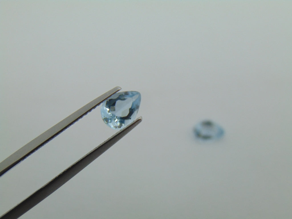 1.75ct Aquamarine Calibrated 8x5mm