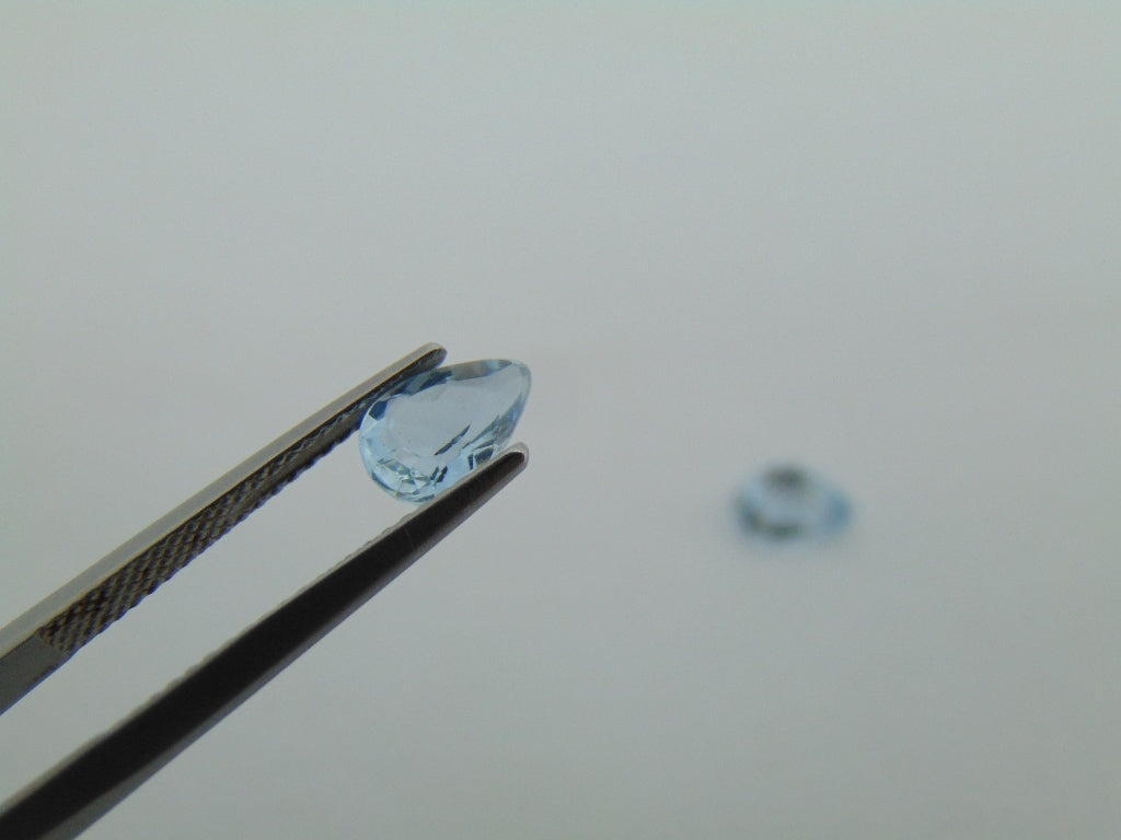 1.75ct Aquamarine Calibrated 8x5mm