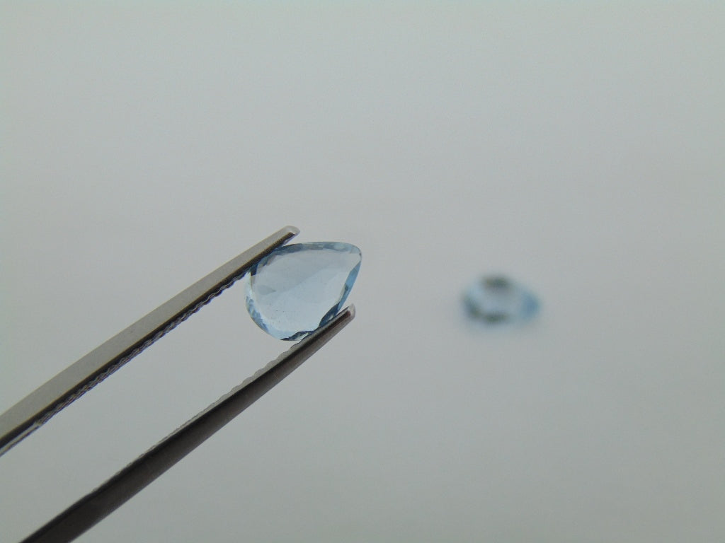 1.75ct Aquamarine Calibrated 8x5mm