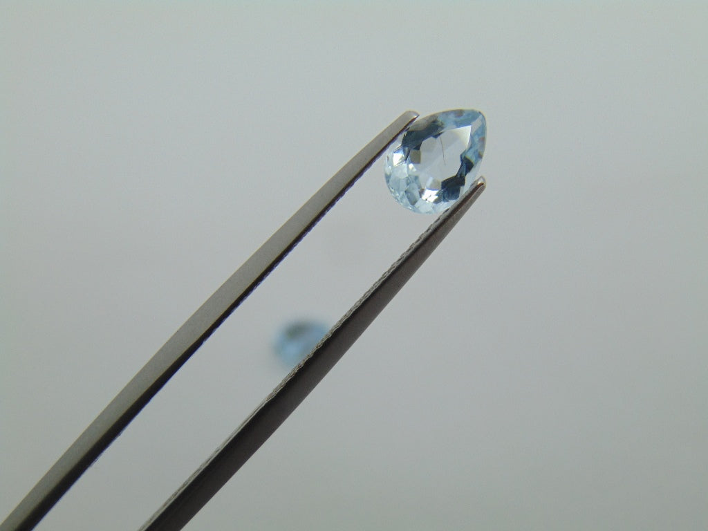 1.75ct Aquamarine Calibrated 8x5mm