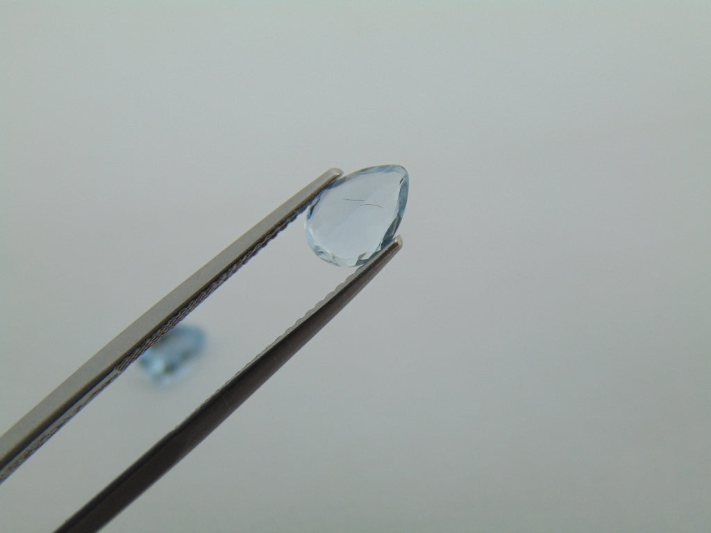 1.75ct Aquamarine Calibrated 8x5mm