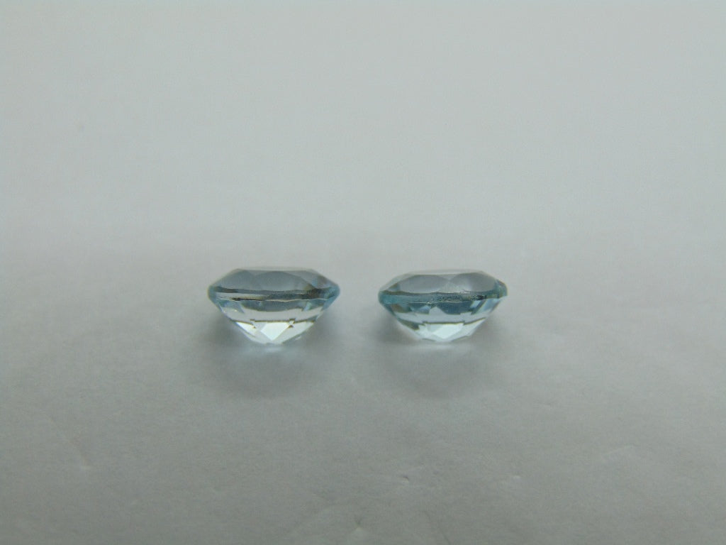 3.60ct Topaz Pair 8x6mm