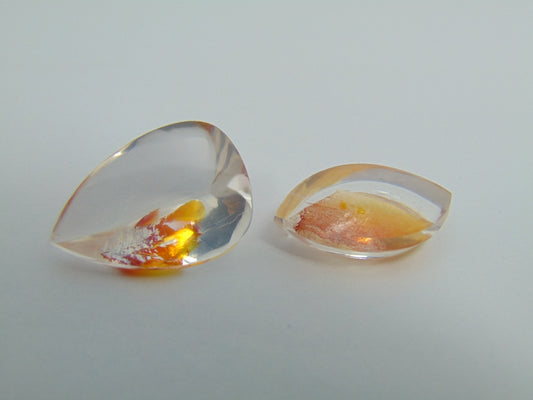 26.90cts Quartz (Hematoid)