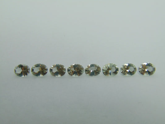 9.45ct Prasiolite Calibrated 8x6mm