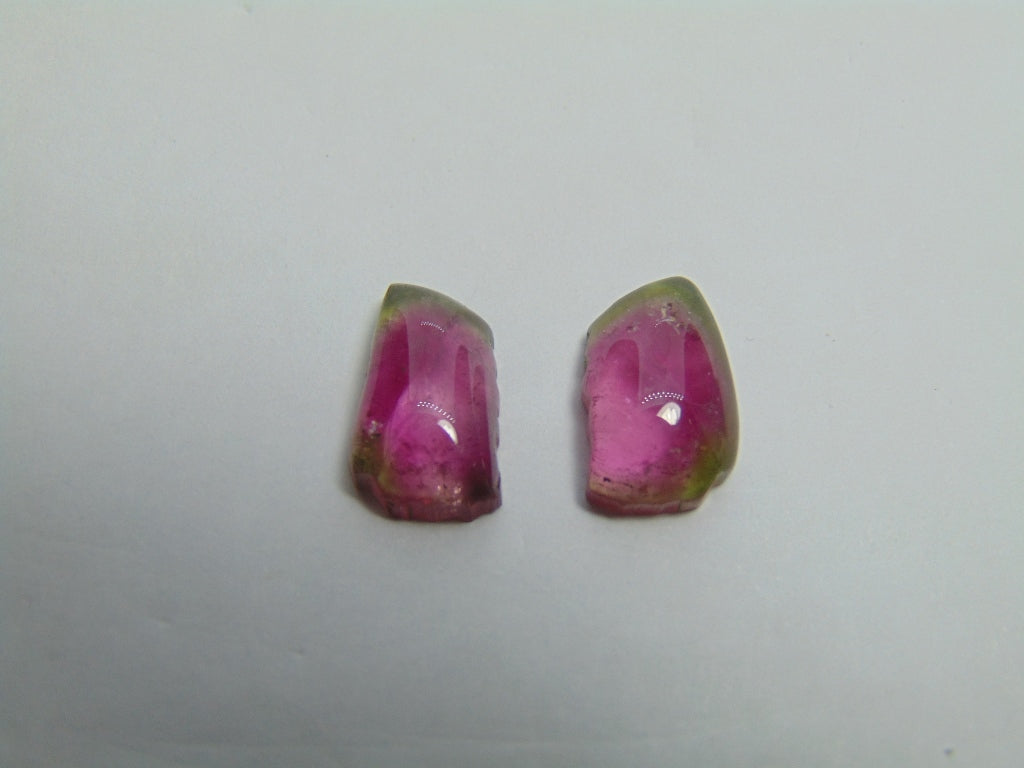9.25ct Watermelon Tourmaline 12.5x8mm