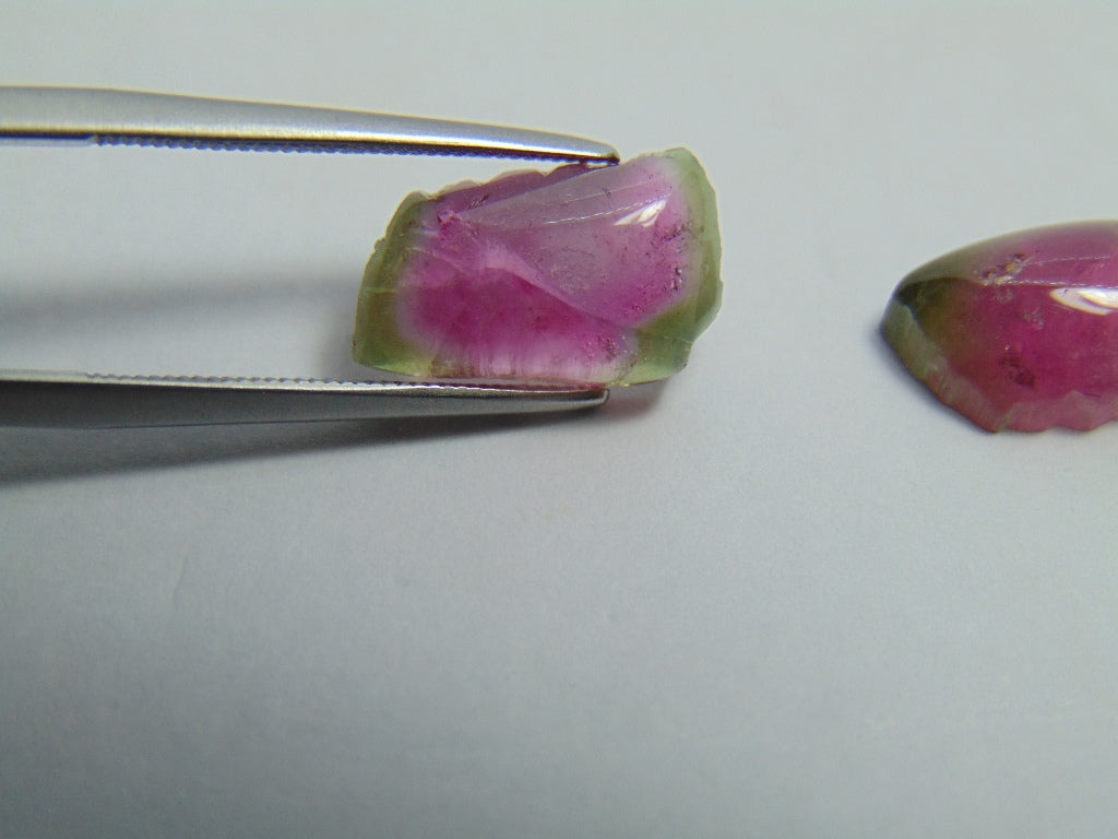 9.25ct Watermelon Tourmaline 12.5x8mm