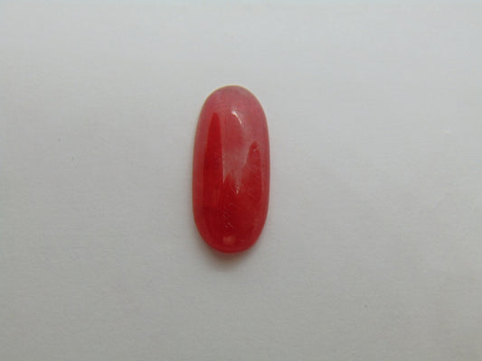 7.68ct Rhodonite Cabochon 19x8mm