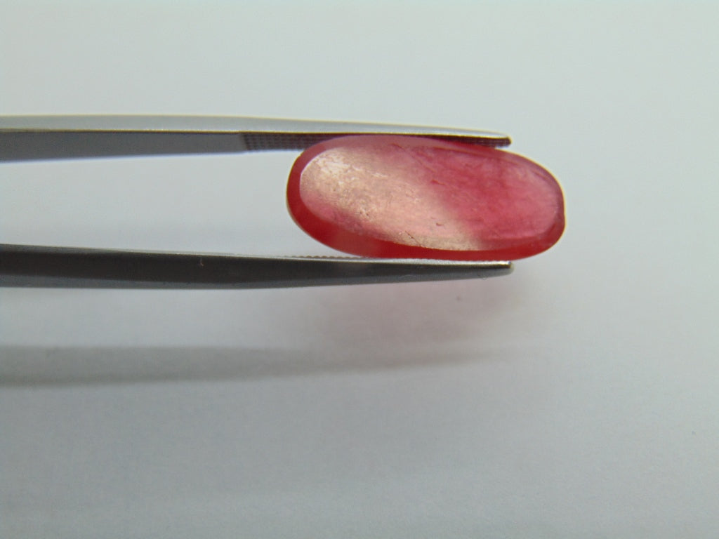 7.68ct Rhodonite Cabochon 19x8mm