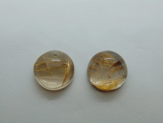 36.50ct Rutile Cabochon 16mm