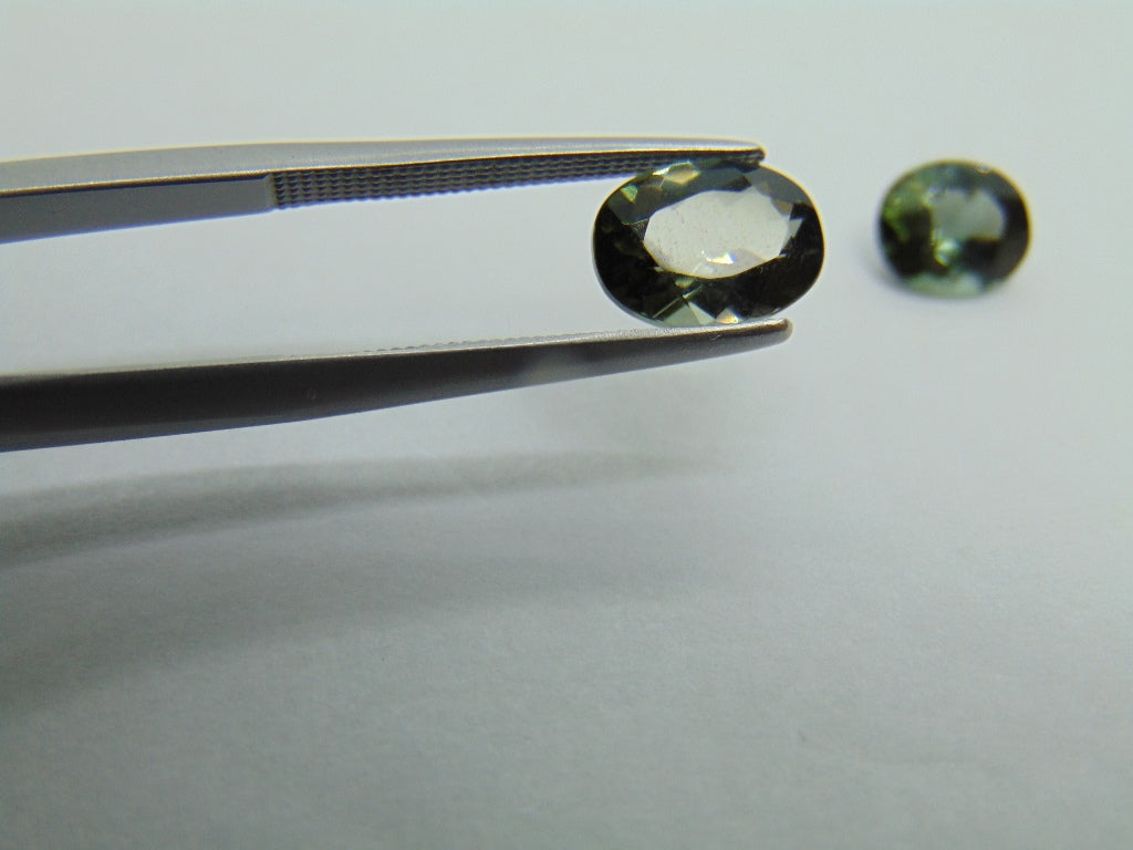 2.73ct Tourmaline 9x6mm 7x6mm