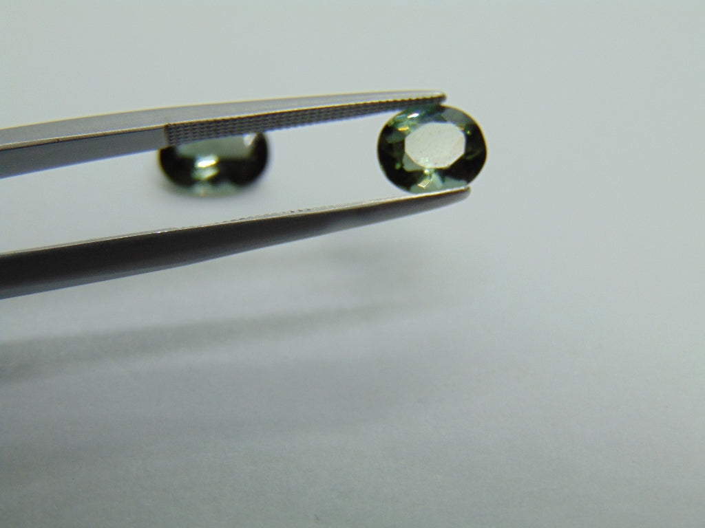 2.73ct Tourmaline 9x6mm 7x6mm