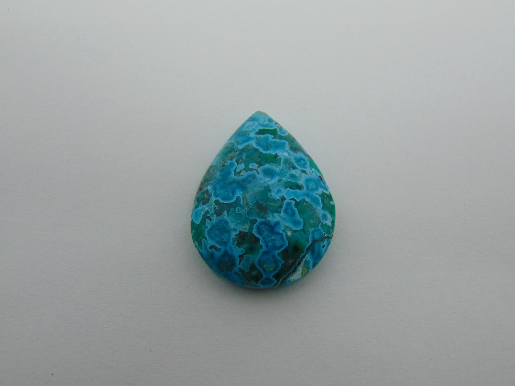 38.50ct Chrysocolla 32x24mm