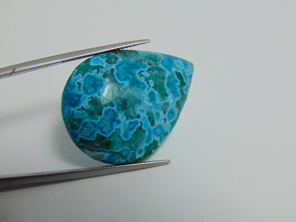 38.50ct Chrysocolla 32x24mm