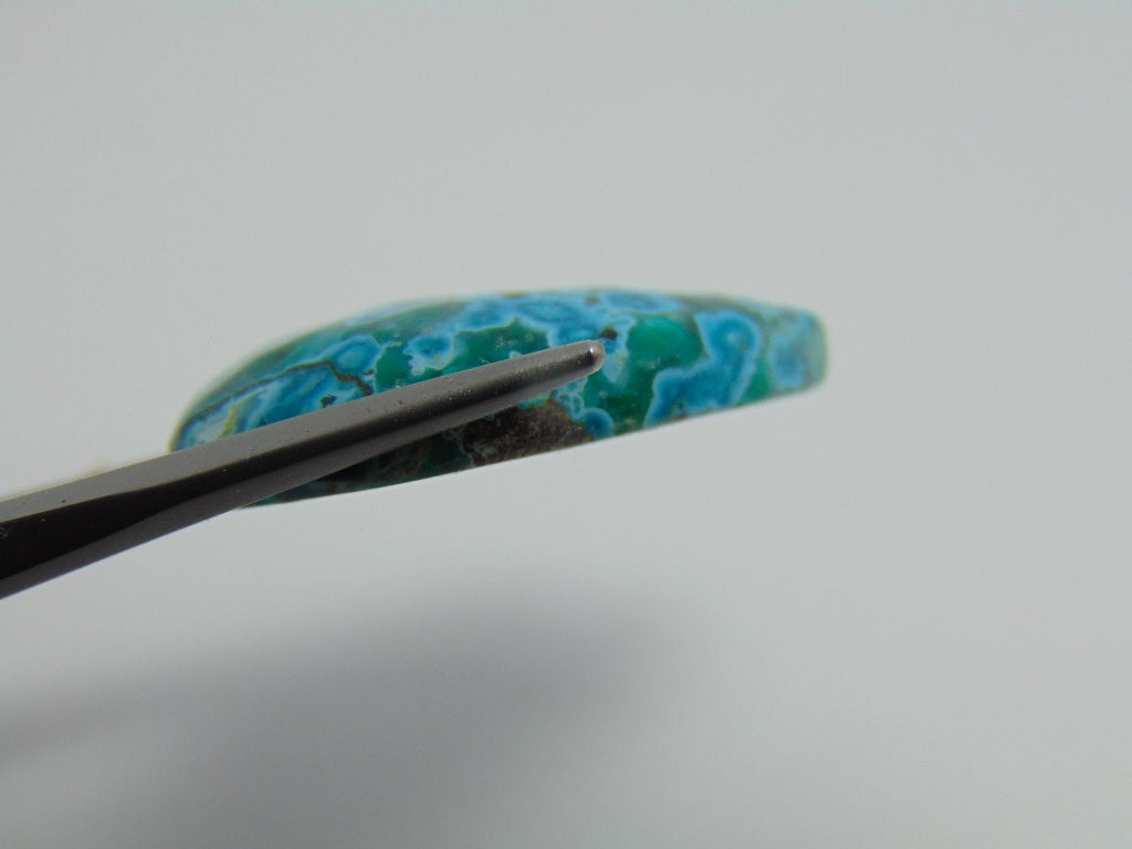 38.50ct Chrysocolla 32x24mm