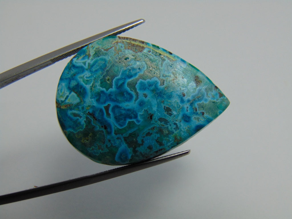 38.50ct Chrysocolla 32x24mm