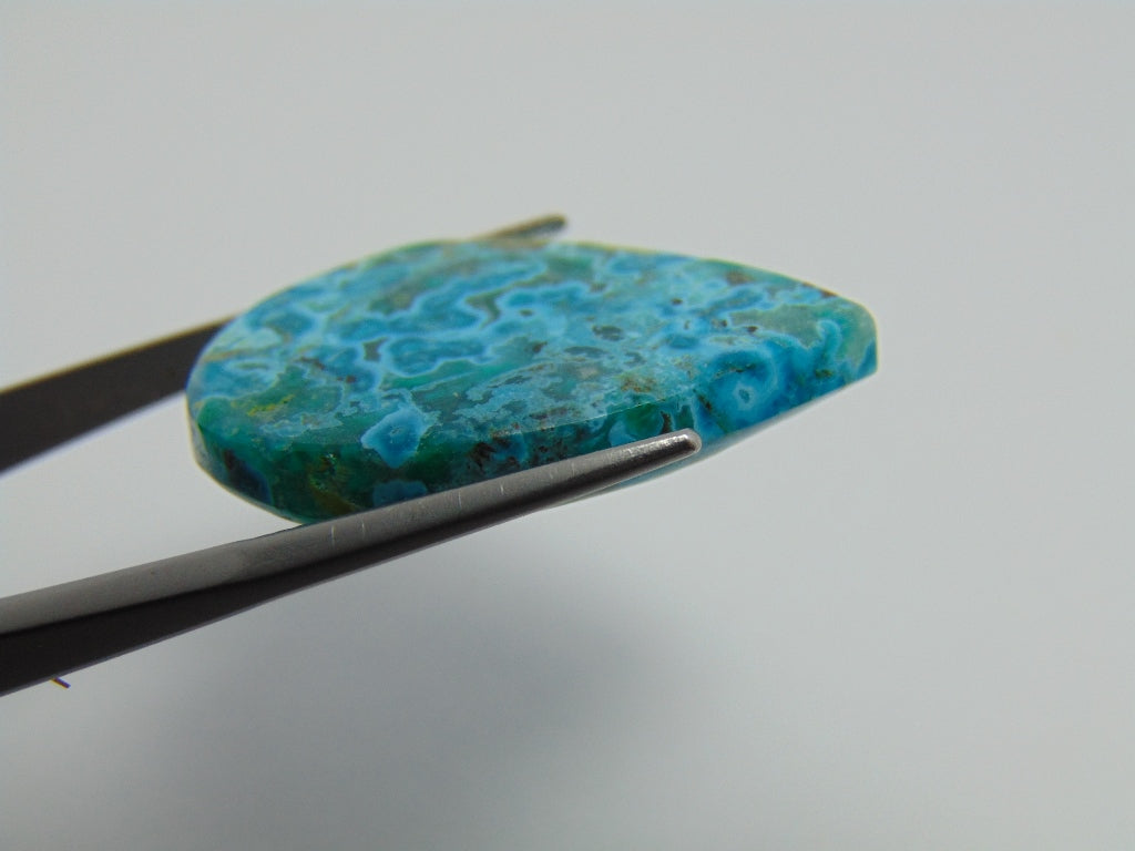 38.50ct Chrysocolla 32x24mm
