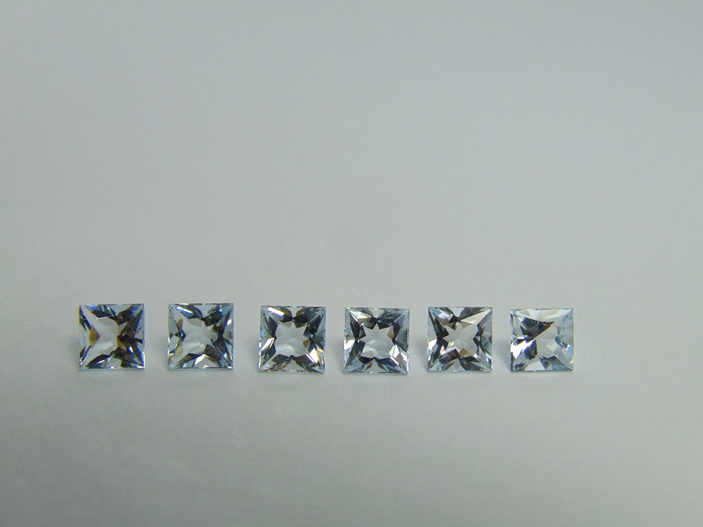 5.70ct Aquamarine Calibrated 6mm