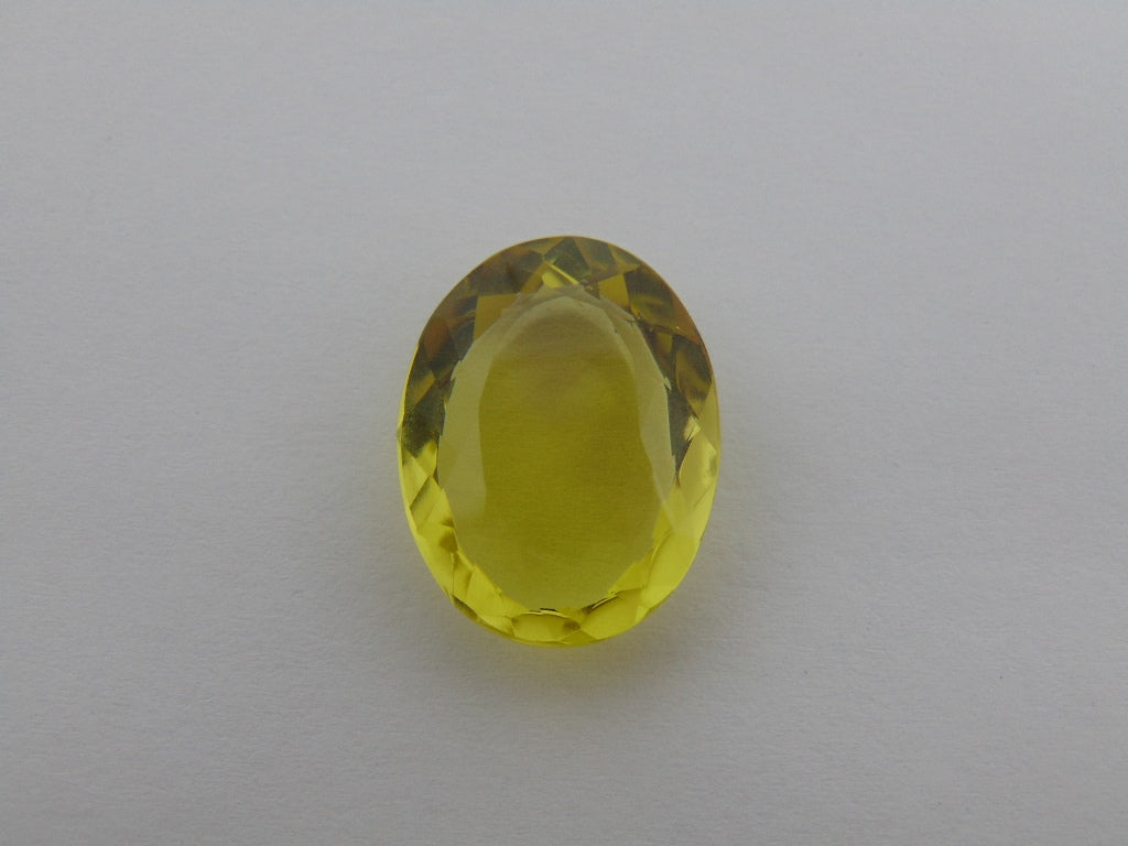 25ct Green Gold 23x18mm
